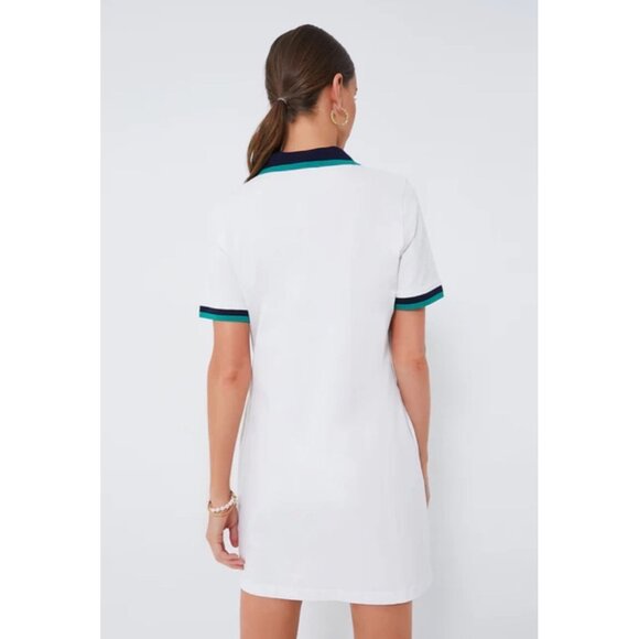 Tuckernuck White Hutton Polo Dress XXXL coastal cap cod old money - Picture 3 of 7